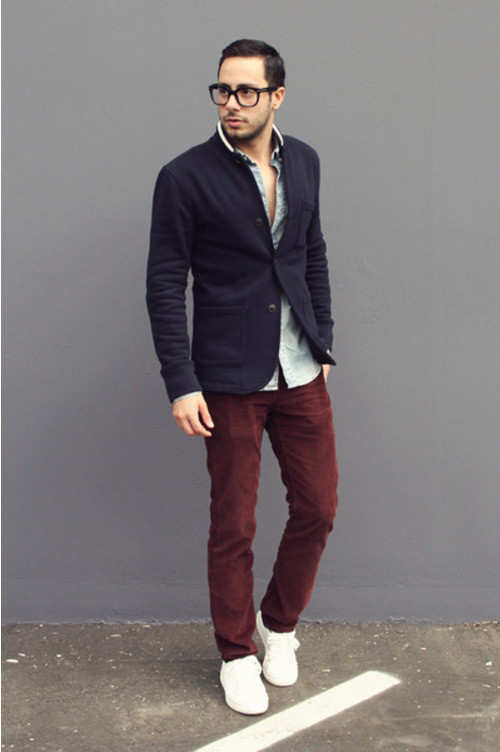 سجــل حضورك بستآيل رجآلي .. - صفحة 75 Navy-blazer-light-blue-long-sleeve-shirt-burgundy-jeans-original-219