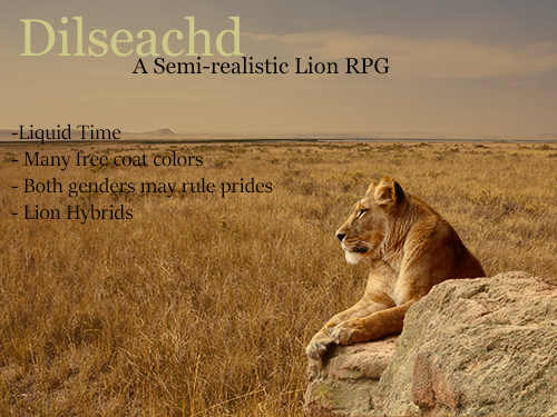 Dilseachd - Semi-realistic lion rpg 6iPUM