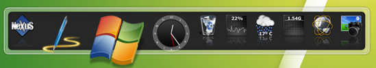 Barra Nexus para Windows NexusDock
