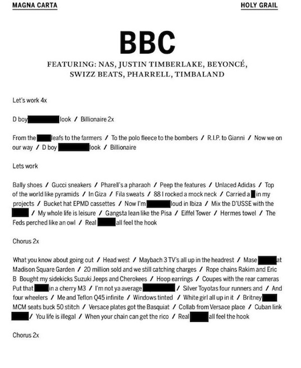 Colaboración >> 'Holy Grail' / 'BBC' (feat. Jay-Z) - Página 2 Jay-z-bbc