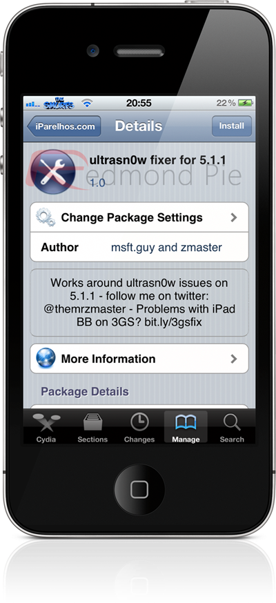 Unlock iOS 5.1.1 cho iPhone 4 và iPhone 3GS sử dụng Fixer Ultrasn0w Ultrasn0w-fixer-5.1.1-iOS-repo-package
