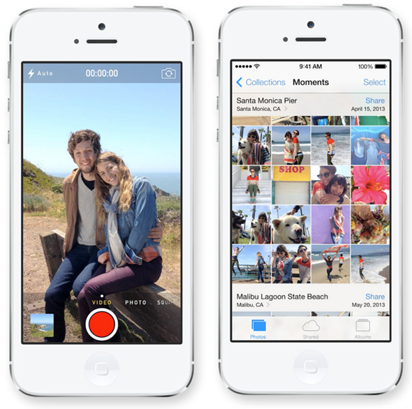 آخر ما جاء به مؤتمر آبل Apple's 2013 WWDC  والكشف عن اصدار iOS 7   Camera-Photos-iOS-7