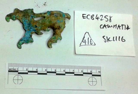 Archaeologists Unearth 1,500-Year-Old Settlement, Precious J Image_4532_2-Anglo-Saxon-Hippogriff