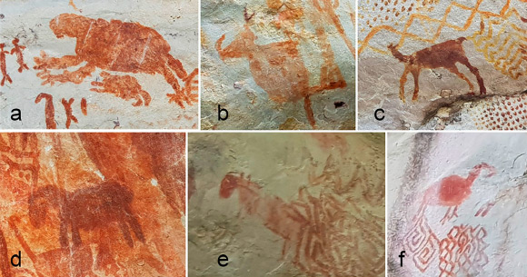 12,000-Year-Old Rock Drawings of Ice Age Megafauna Discovered in Colombian Amazon Image_9117_3-Megafauna-Drawings