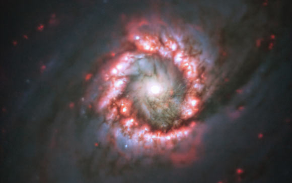 VLT Spots Star-Bursting Nuclear Ring in NGC 1097 Image_9235-NGC-1097