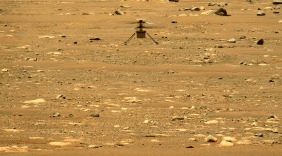 Ingenuity Performs Its Longest and Fastest Flight to Date on Mars: Video Image_9584_1-Perseverance