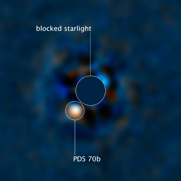 First-Ever Ultraviolet Image of Exoplanet Image_9611-PDS-70b