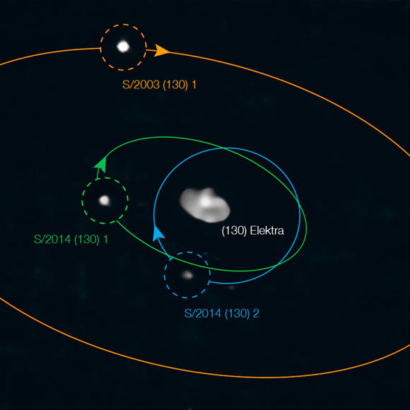 Astronomers Find First-Ever Quadruple Asteroid Image_10548-Elektra