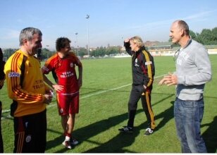 Florya'da eski bir dost Taffarel_hagi_tugay_elano