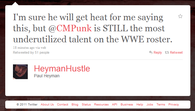 Ανταπόκριση Twitter Steve Austin να Paul Heyman / Punk CM HEYMAN-TWEET-1