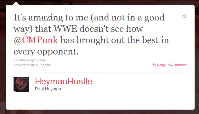 Ανταπόκριση Twitter Steve Austin να Paul Heyman / Punk CM HEYMAN-TWEET-2