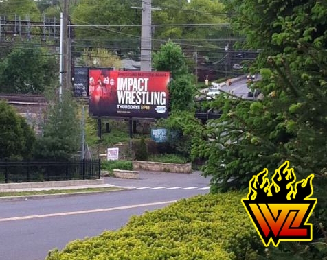 PHOTO: New TNA Billboard Advertising Impact Wrestling Billboard