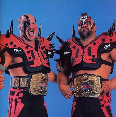 The Top Ten Greatest Wrestling Tag Teams Of All Time Road-warriors