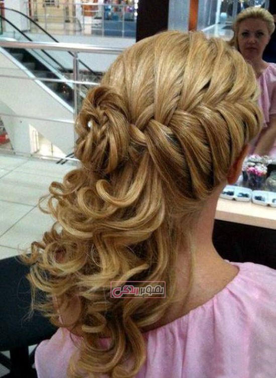 صور تسريحات شعر خاصة للاعراس و المناسبات على الموضة  Evening-hairstyle-7