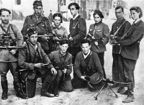 When they attack the Jewish warriors of World War II Ghetto_Vilinus