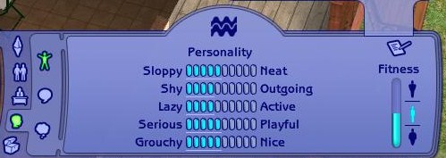 The Sims  TS2_Personality