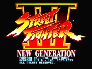 Street Fighter Series SF3_title_screen