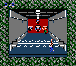 Contra Training Stage. Contra_NES_Stage_2b