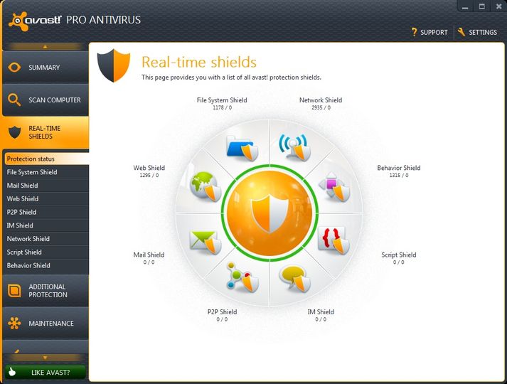 تحميل أفاست عملاق الحماية باصداره الأخير avast Antivirus v7.0.1414 R2  4740