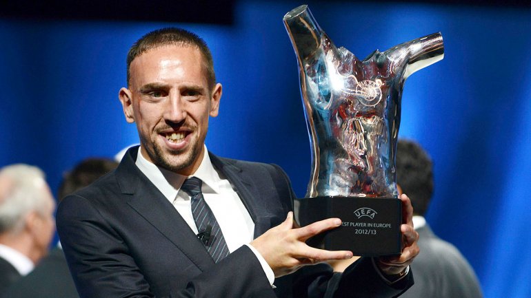 Franck Ribéry ganó el Premio UEFA al Mejor Jugador de Europa 0010089194