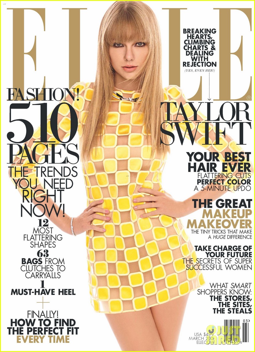 Taylor Swift en la Elle Magazine Taylor-swift-covers-elle-march-2013-05