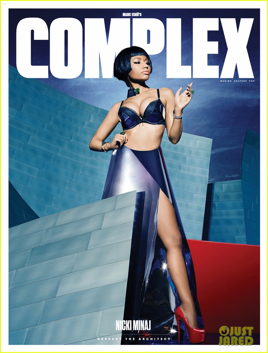 Nicki Minaj para COMPLEX MAGAZINE. Nicki-minaj-covers-complex-01