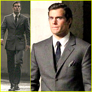 FILM >> "Operación U.N.C.L.E." (Guy Ritchie, 2015) Henry-cavill-suits-up-on-man-from-uncle-set