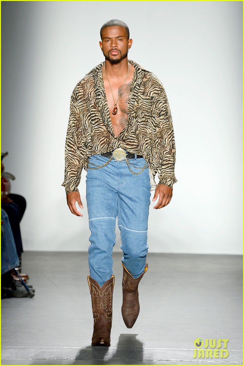Hot from the catwalk Trevor-jackson-walked-in-his-first-fashion-show-during-nyfw-19-02