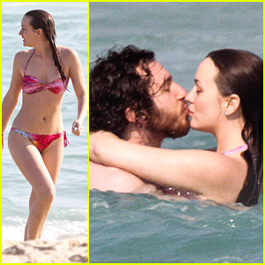 Fotos Comprometedoras Leighton-meester-aaron-beach-kiss