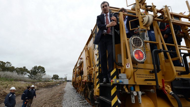 Randazzo prometió que "el tren 0 km llegará a Mar del Plata en el verano" 0011503413