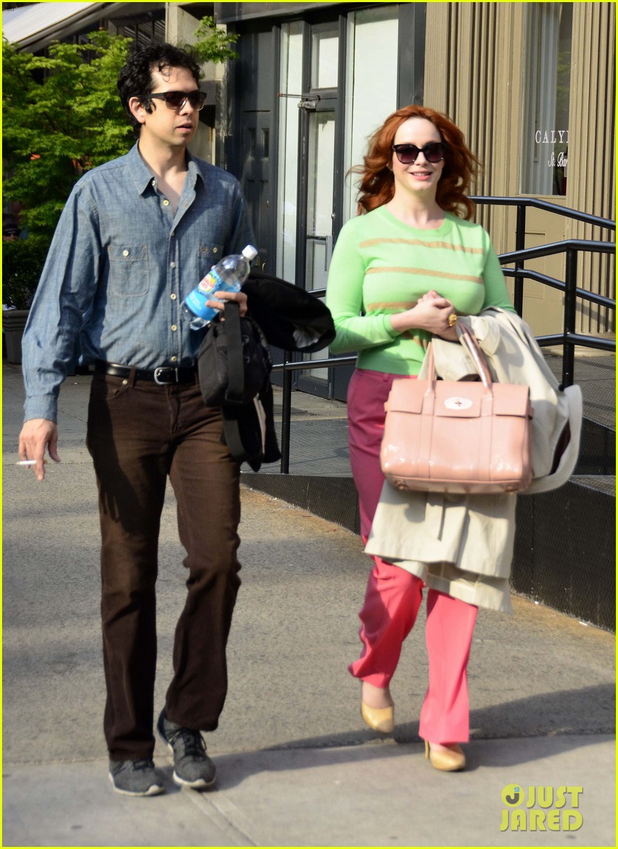 Christina Hendricks Hendricks-wedding-nyc-12