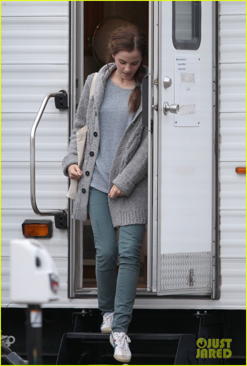 Photos du tournage Emma-watson-russell-crowe-film-noah-in-brookville-20