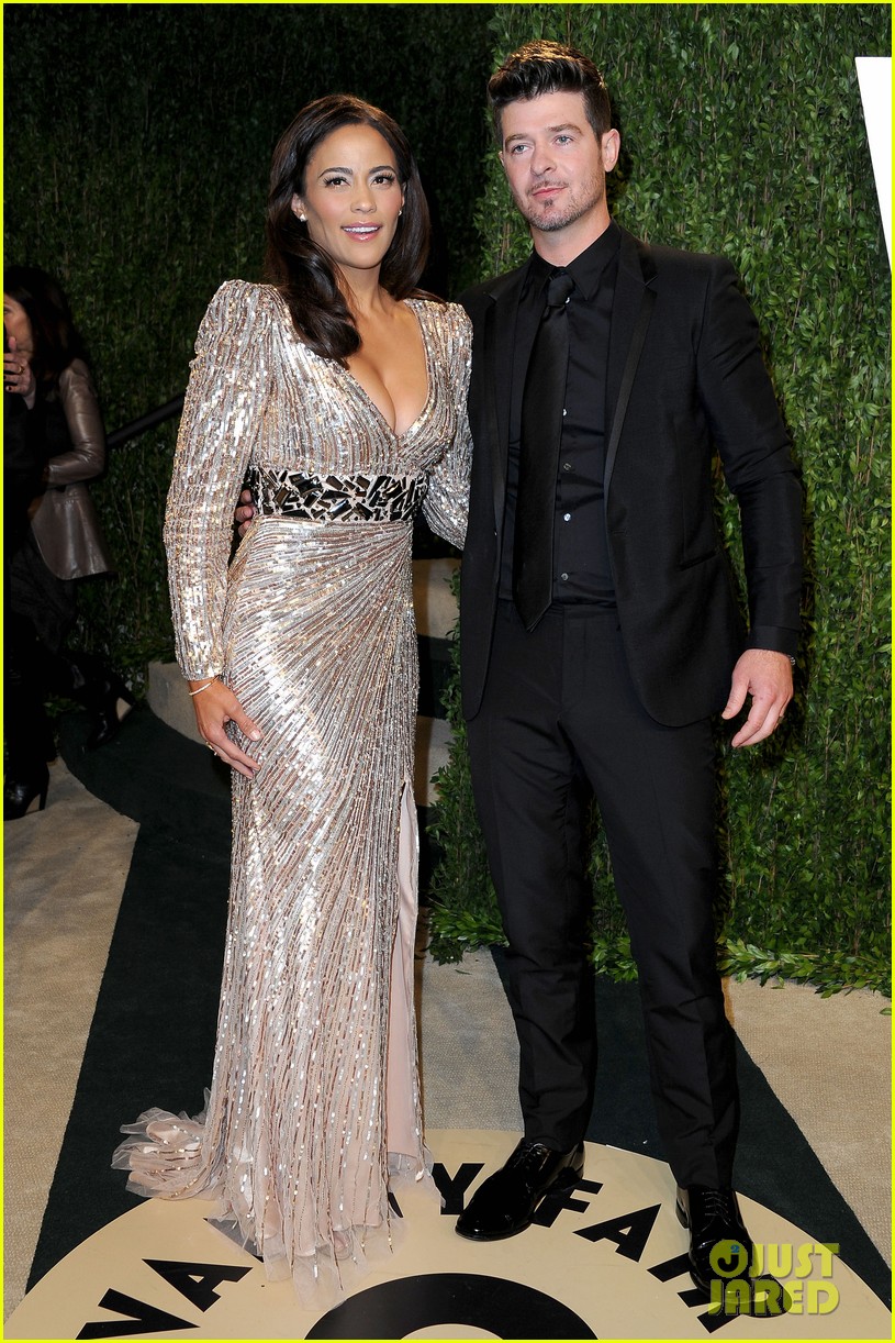 Vanity Fair Oscars Party 2013 Paula-patton-robin-thicke-vanity-fair-oscars-party-01