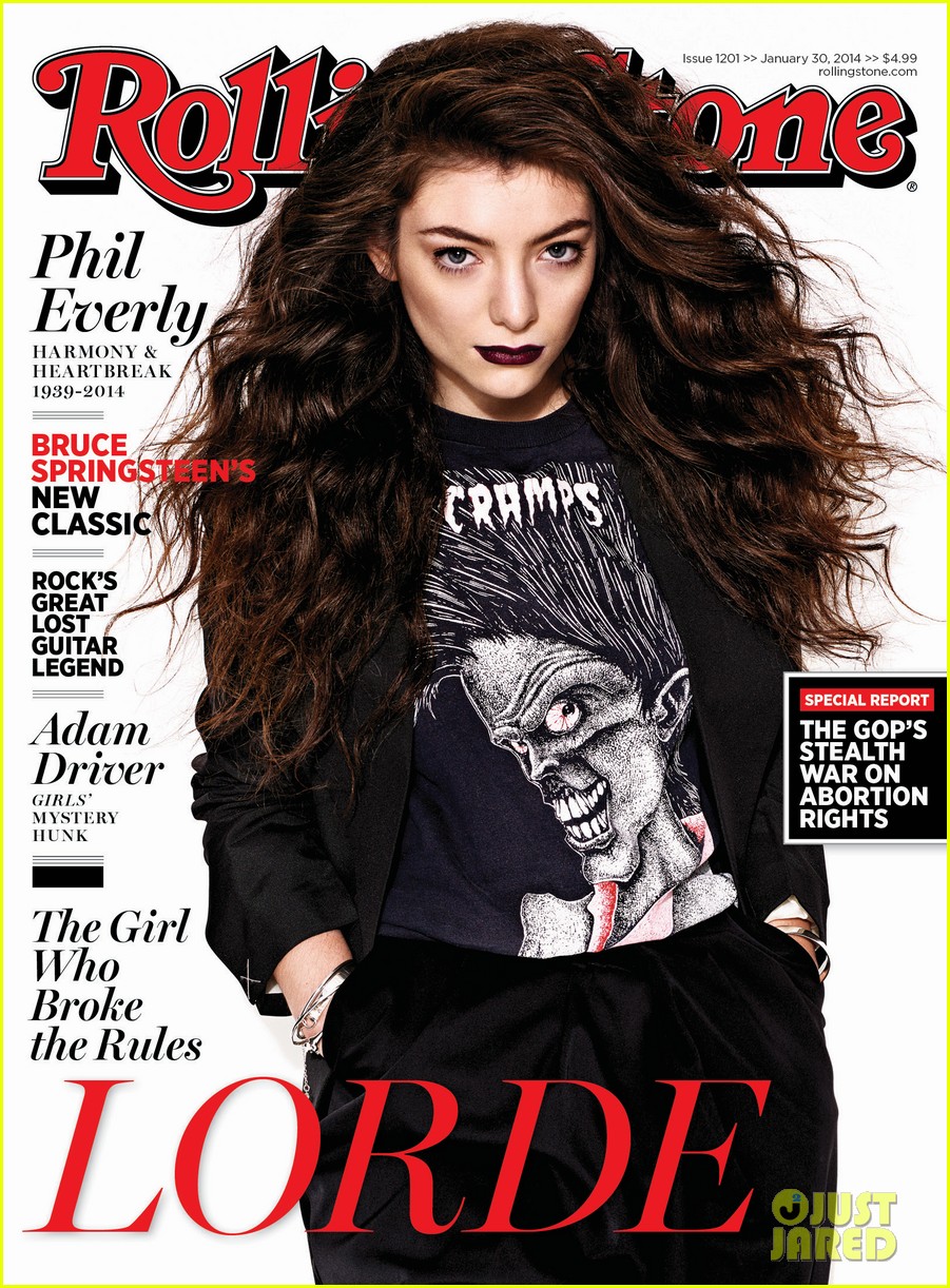 Lorde es portada de ROLLING STONE MAGAZINE. Lorde-covers-rolling-stone-01