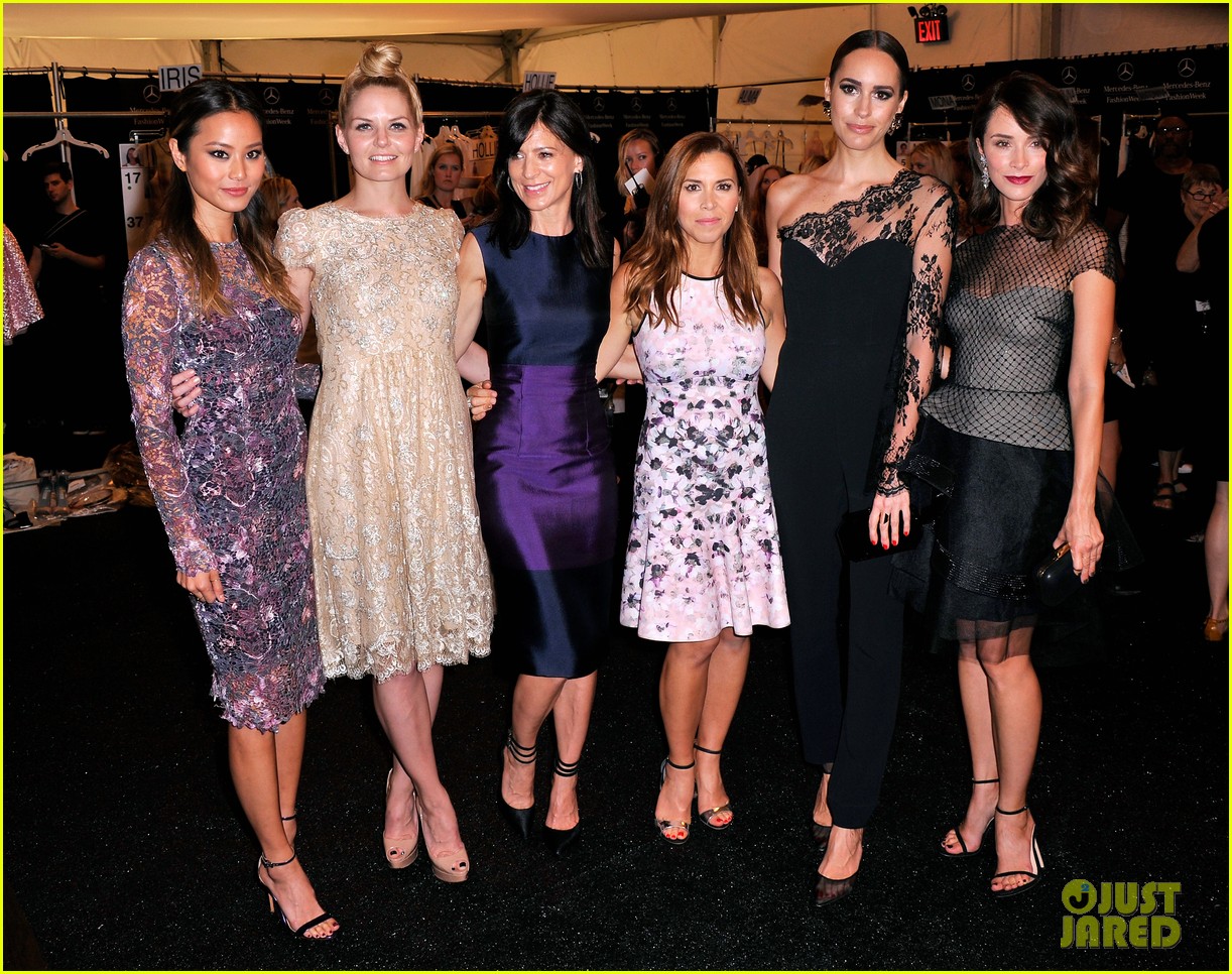 New York Fashion Week 2014  Jamie-chung-sophia-bush-monique-lhuilier-fashion-week-11