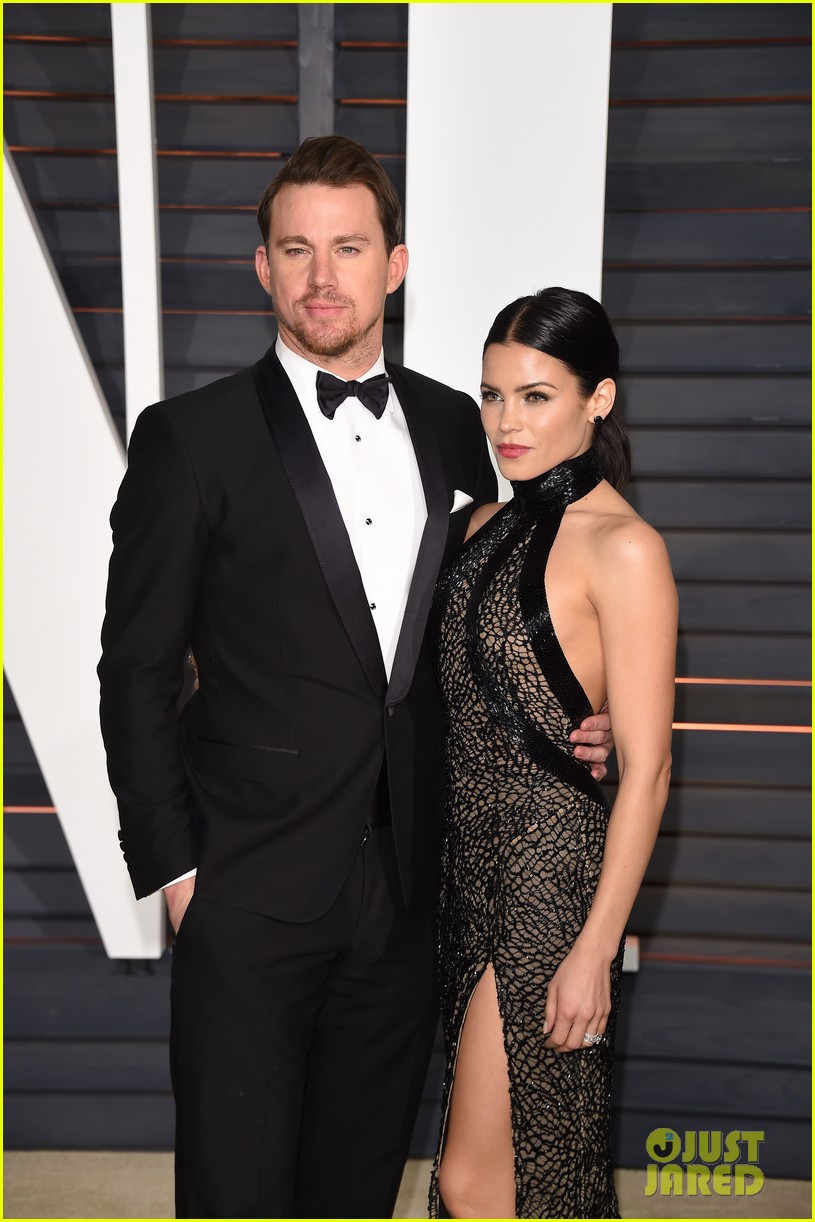 Vanity Fair Oscar Party 2015 Channing-tatum-jenna-dewan-oscars-2015-after-party-03