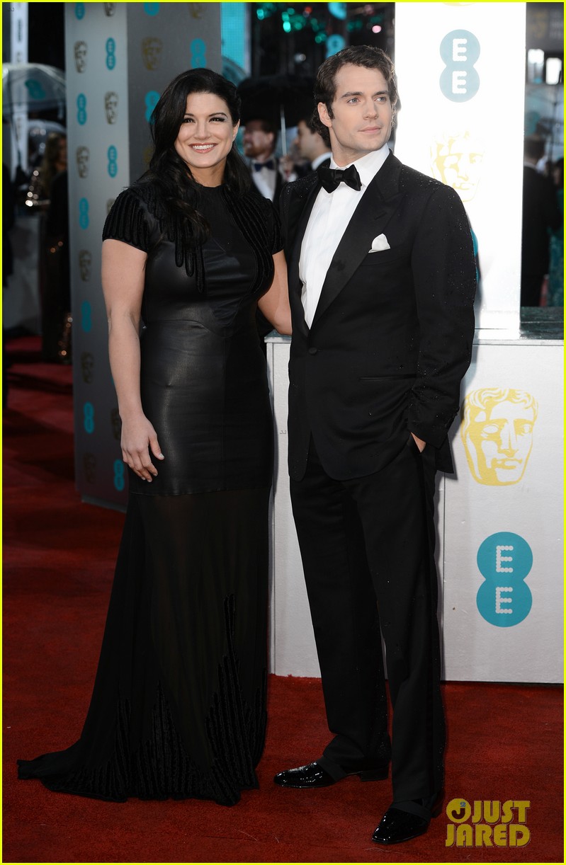 British Academy Film Awards 2013 Henry-cavill-gina-carano-baftas-2013-red-carpet-05