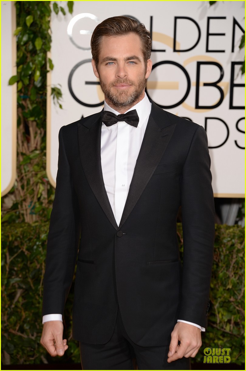 2014 Golden Globes Awards Chris-pine-golden-globes-2014-red-carpet-02