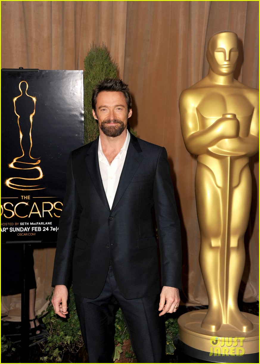 2013 Academy Awards Nominations Luncheon Hugh-jackman-bradley-cooper-oscar-nominees-luncheon-2013-07