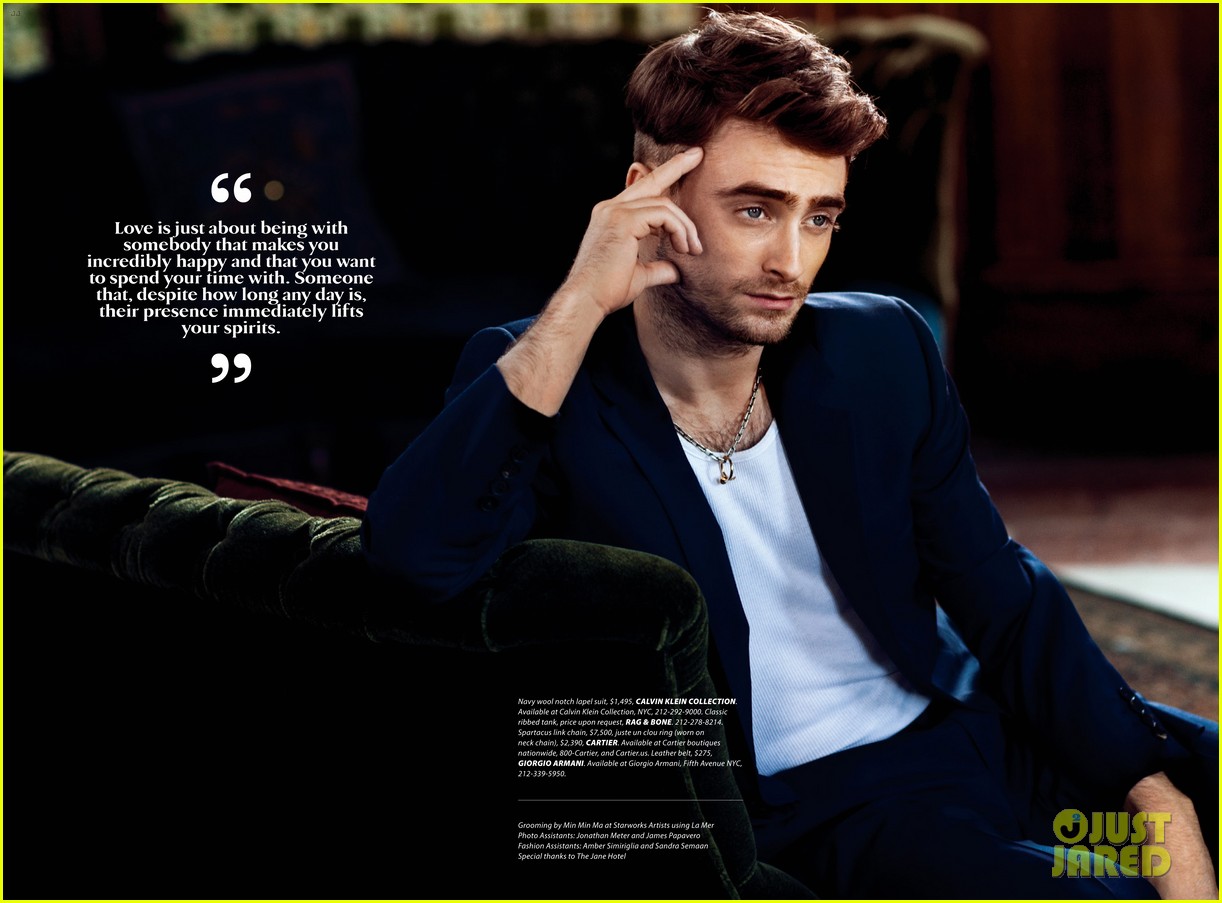 Daniel Radcliffe Essential Homme magazine. Daniel-radcliffe-idea-soulmates-ridiculous-05