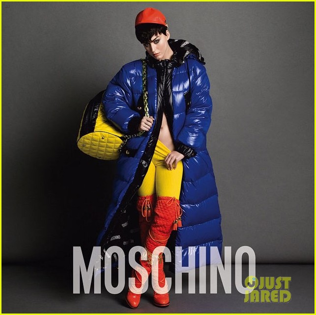 Katy Perry is the MOSCHINO face. Katy-perry-bares-a-lot-of-skin-moschino-ads-03