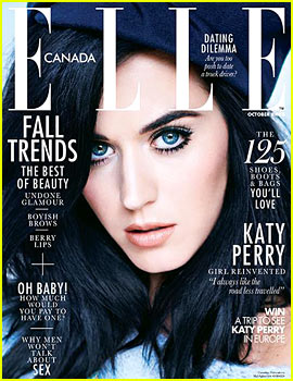 Katy Perry en la portada de ELLE MAGAZINE. Katy-perry-covers-elle-canada-october-2013