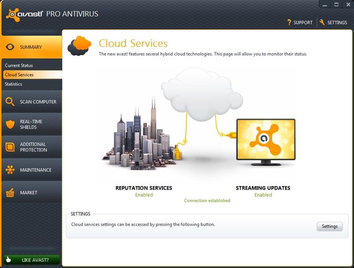 تحميل أفاست عملاق الحماية باصداره الأخير avast Antivirus v7.0.1414 R2  4739