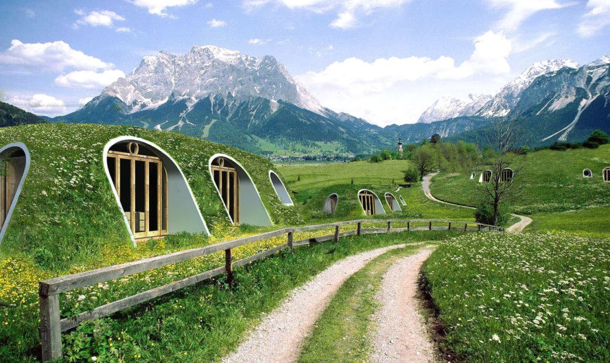 10 Unique Earth Dwellings Almost Anyone Can Afford  Green-Magic-Homes-889x529