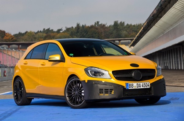 Classe A45 AMG : Spyshots et informations officiels Mercedes-a45-amg-2-600x397