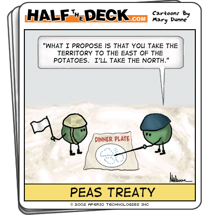 JD's peace process... Peas_Treaty