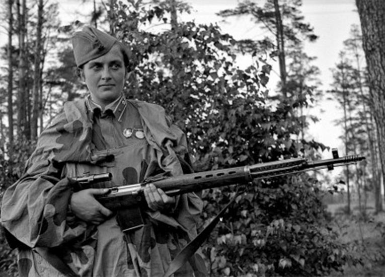 guerra - Mujeres francotiradoras del ejercito rojo en la 2da Guerra Mundial 1698551