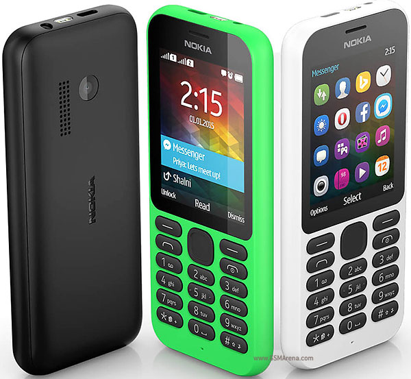 «مايكروسوفت» تصدر في مارس المقبل هاتف محمول يستمر شحنه شهرًا كاملًا Nokia-215-ds-1