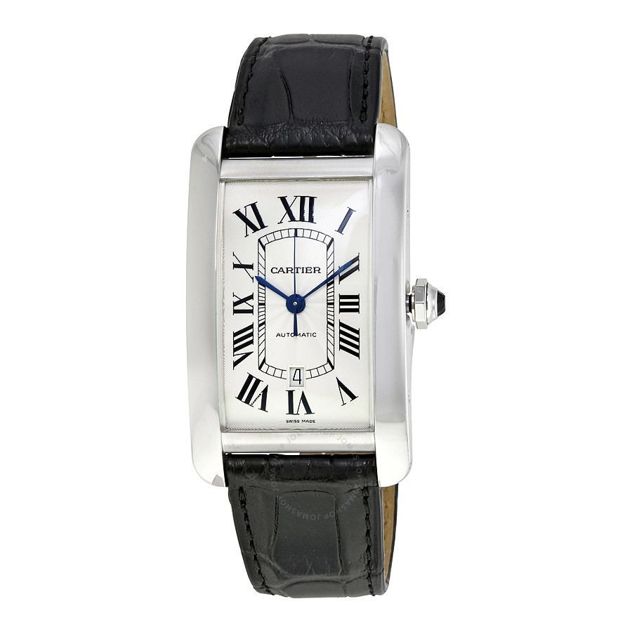 rectangulaire - Mais quelle galère ! Montre rectangulaire fine homme ! Cartier-tank-americaine-automatic-silver-dial-men_s-watch-w2609956