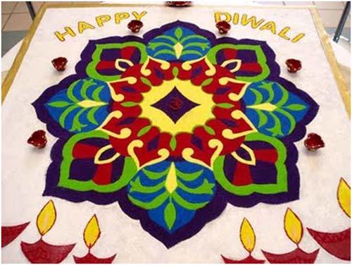 தீபாவளி கோலங்கள்  Rangoli-celebrate-diwali